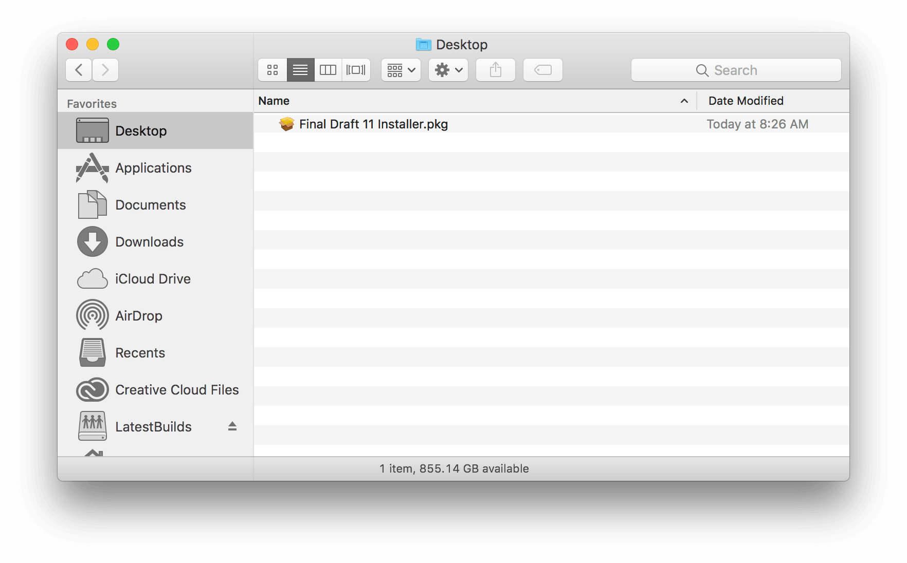 download final draft for mac